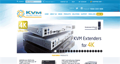 Desktop Screenshot of kvm.com.au