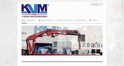 Desktop Screenshot of kvm.com.br